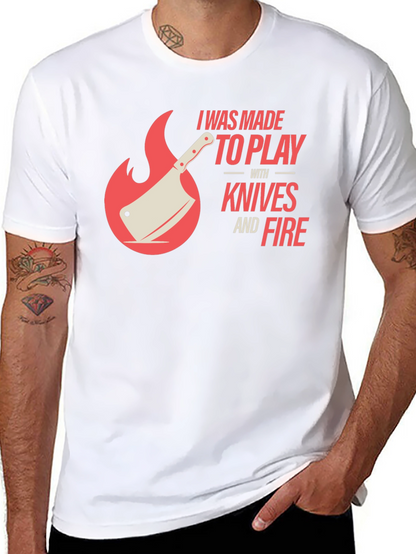 Knives and Fire Graphic Tee