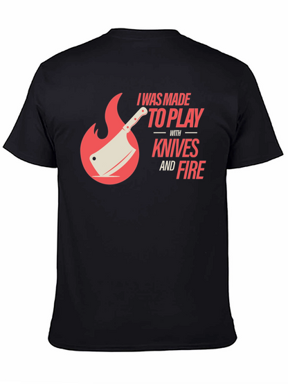 Knives and Fire Graphic Tee