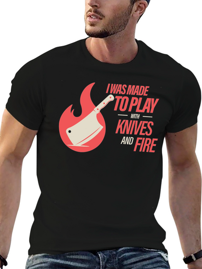Knives and Fire Graphic Tee