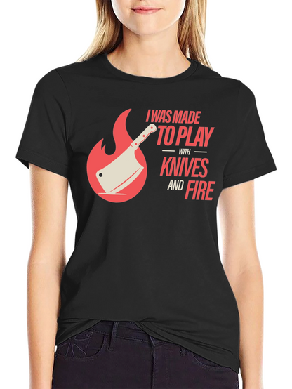 Knives and Fire Graphic Tee