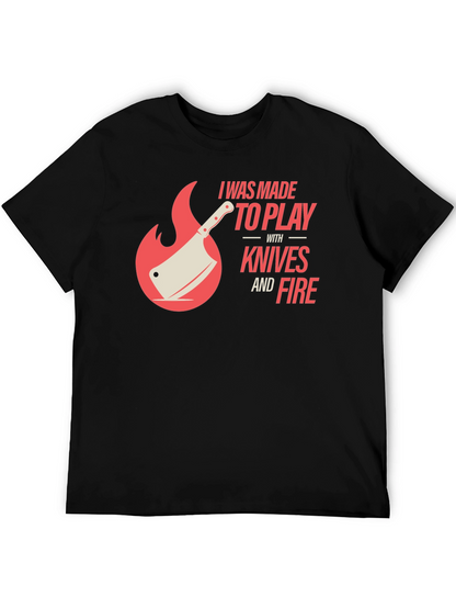 Knives and Fire Graphic Tee