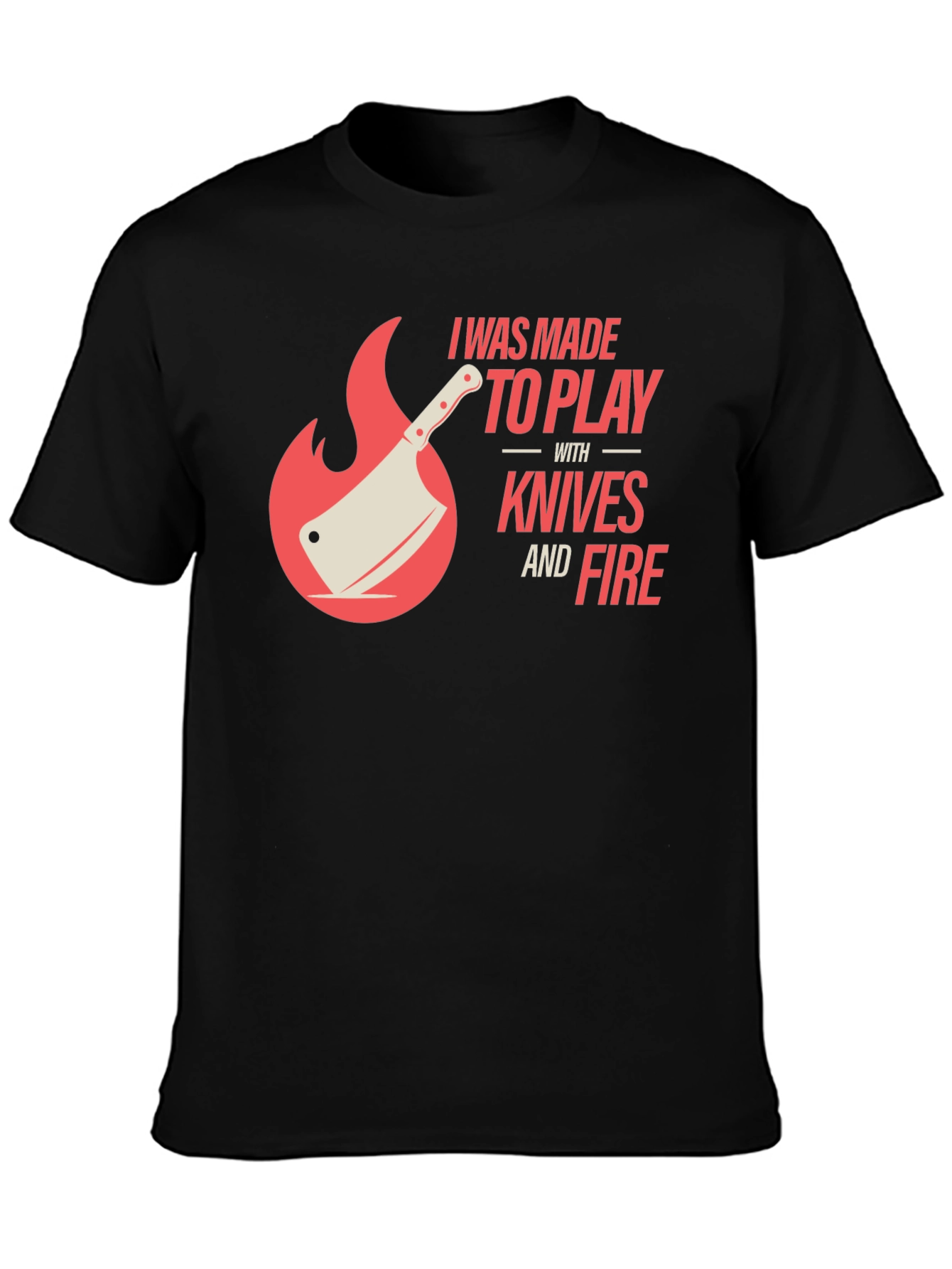 Knives and Fire Graphic Tee