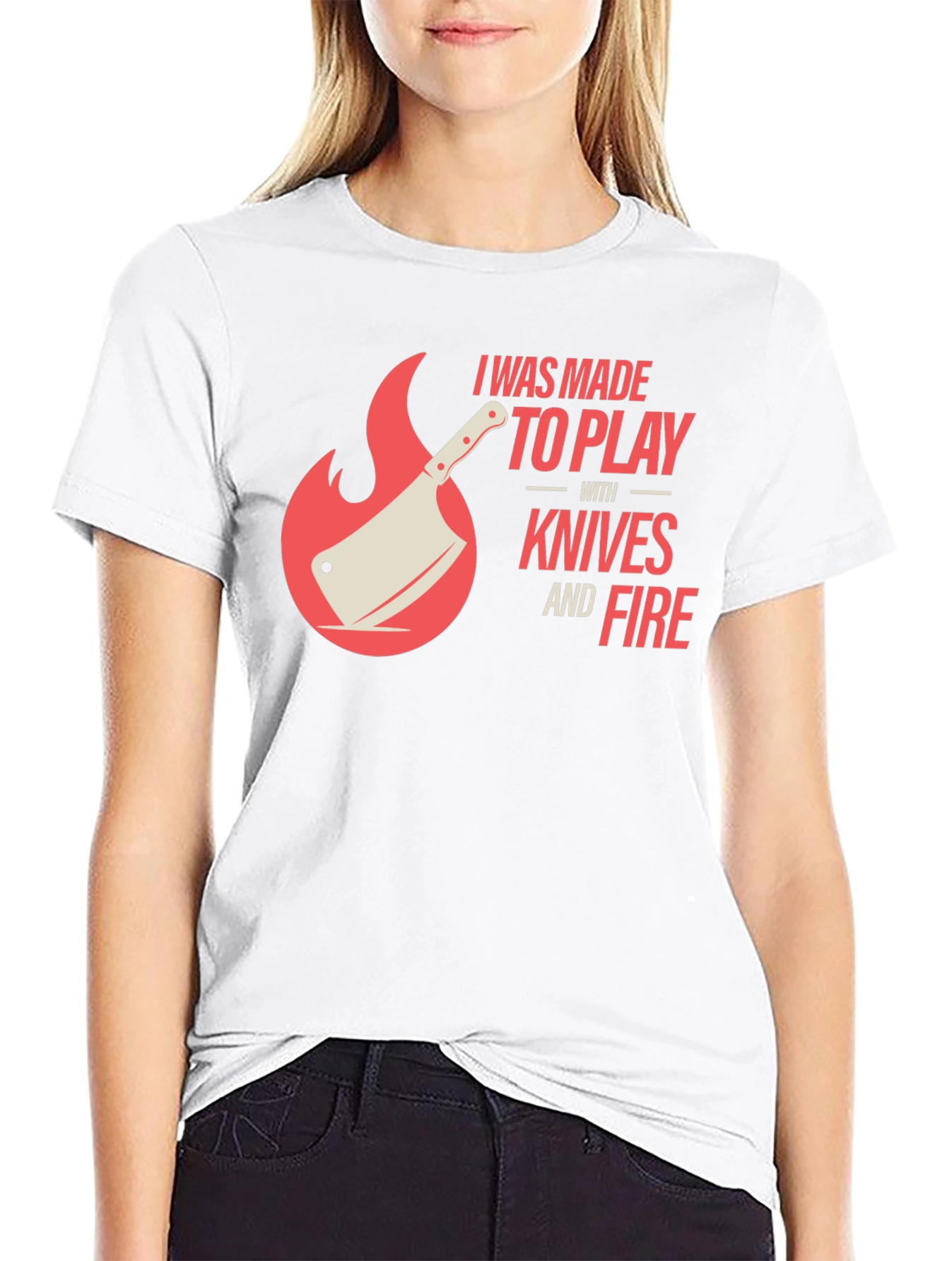 Knives and Fire Graphic Tee