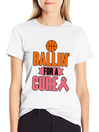 Ballin For a Cure T-Shirt