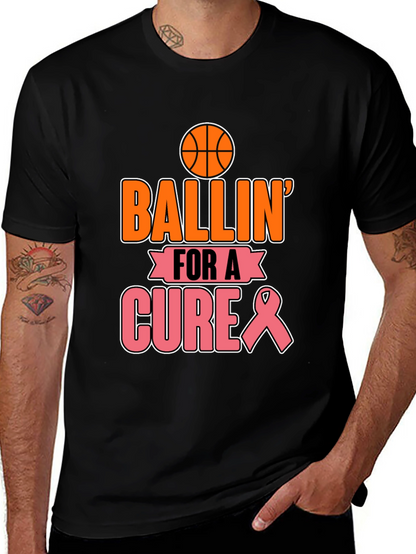 Ballin For a Cure T-Shirt