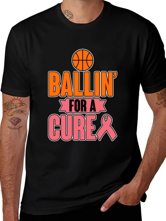Ballin For a Cure T-Shirt