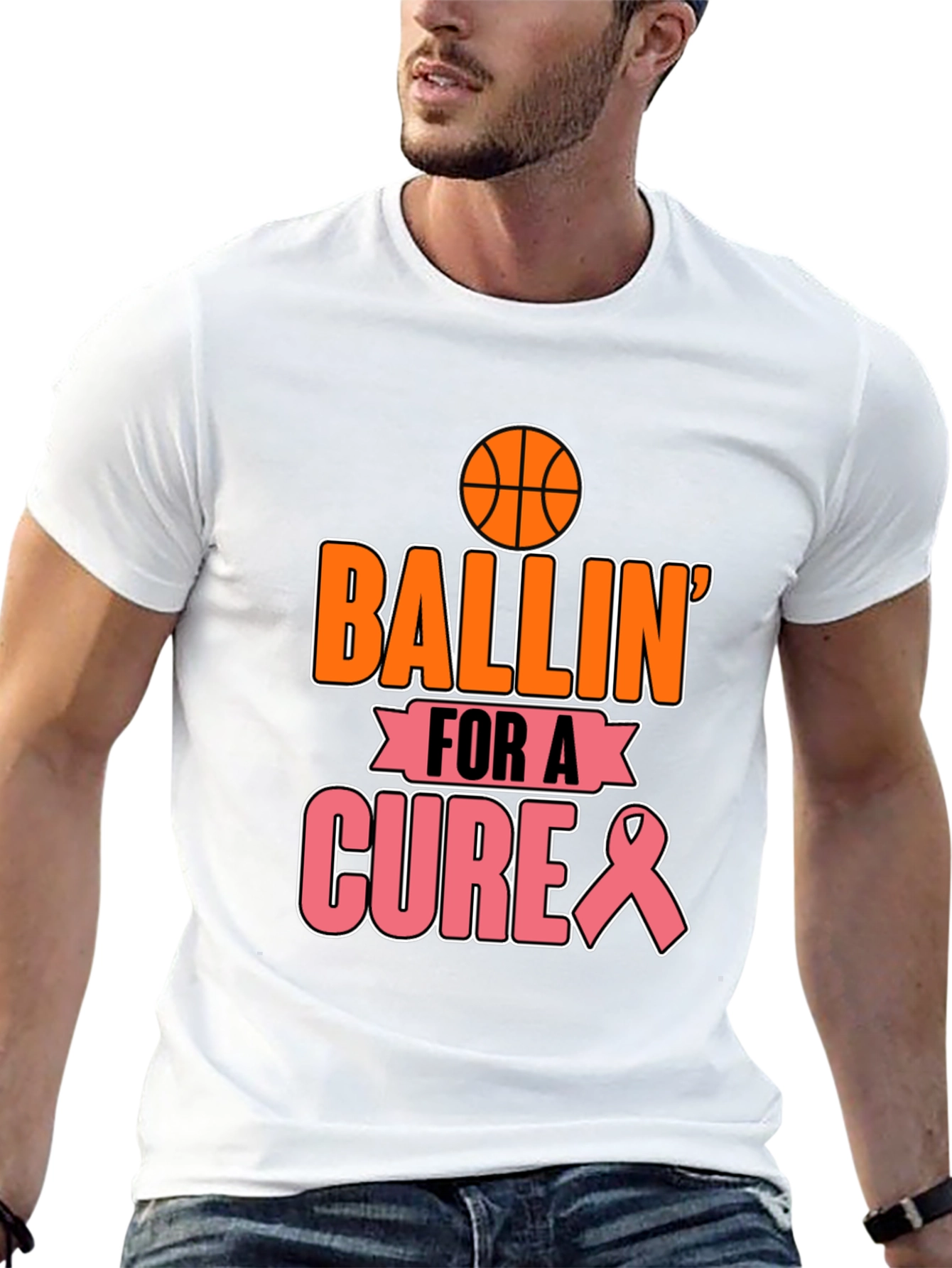Ballin For a Cure T-Shirt