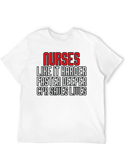 Nurses CPR Saves Lives Graphic Tee