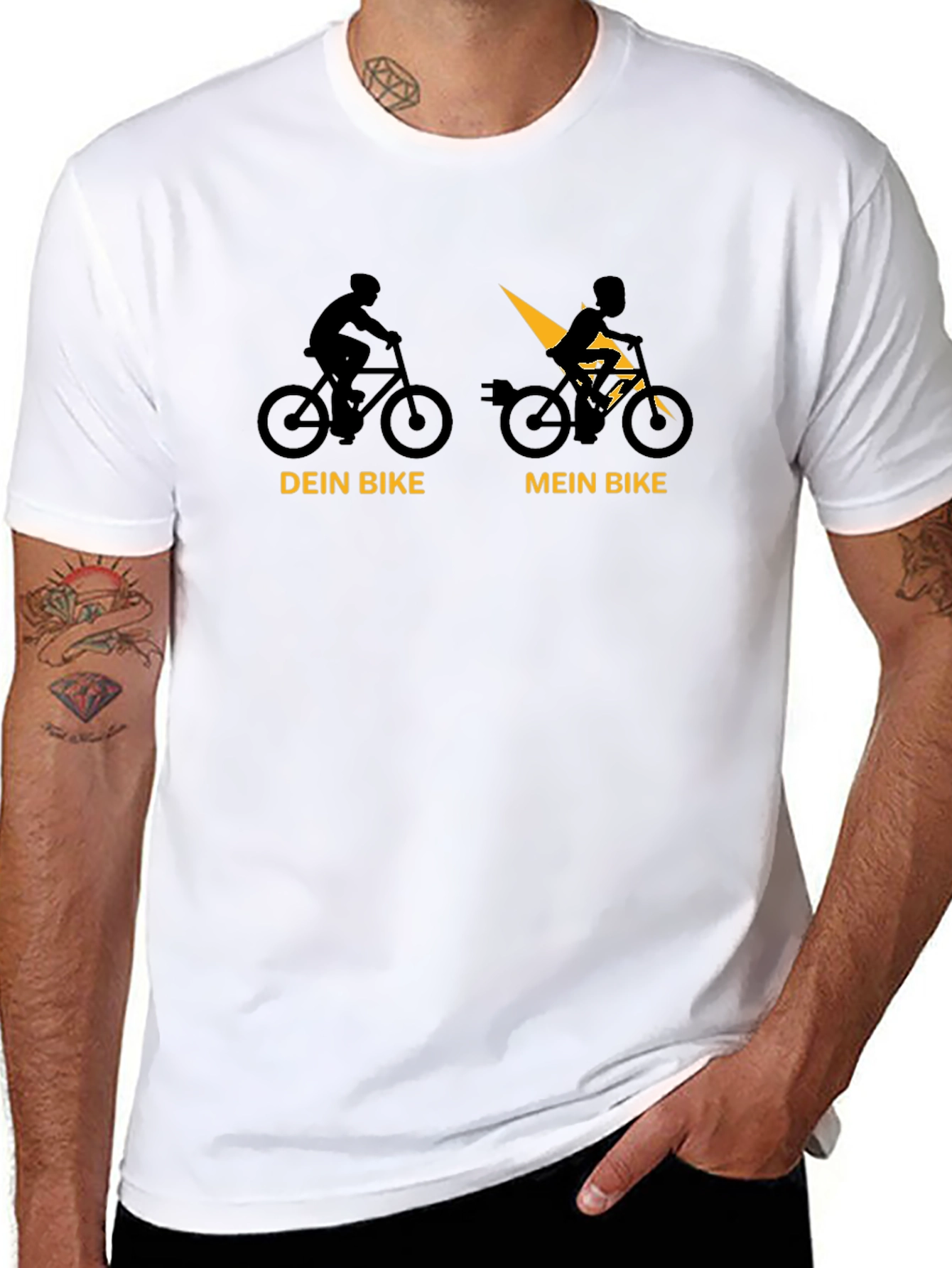 Electric Bike T-Shirt - Mein Bike Design
