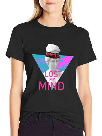 Lost My Mind Graphic Tee - Unique Design