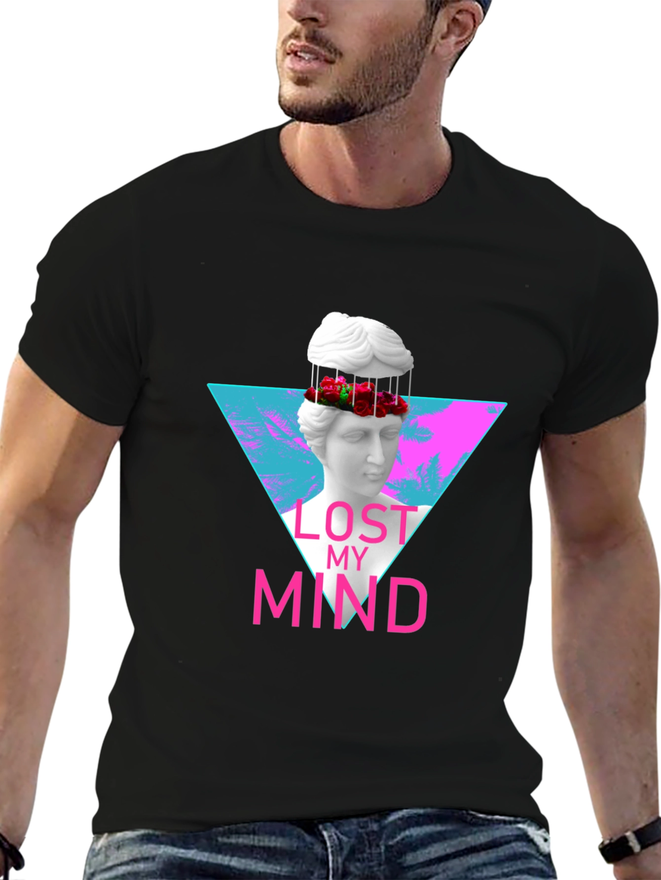 Lost My Mind Graphic Tee - Unique Design
