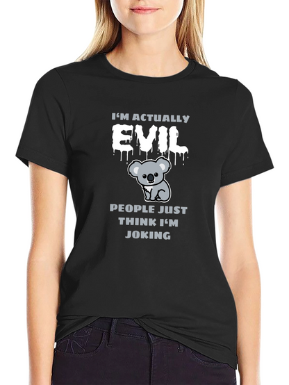 Evil Koala Humor T-Shirt