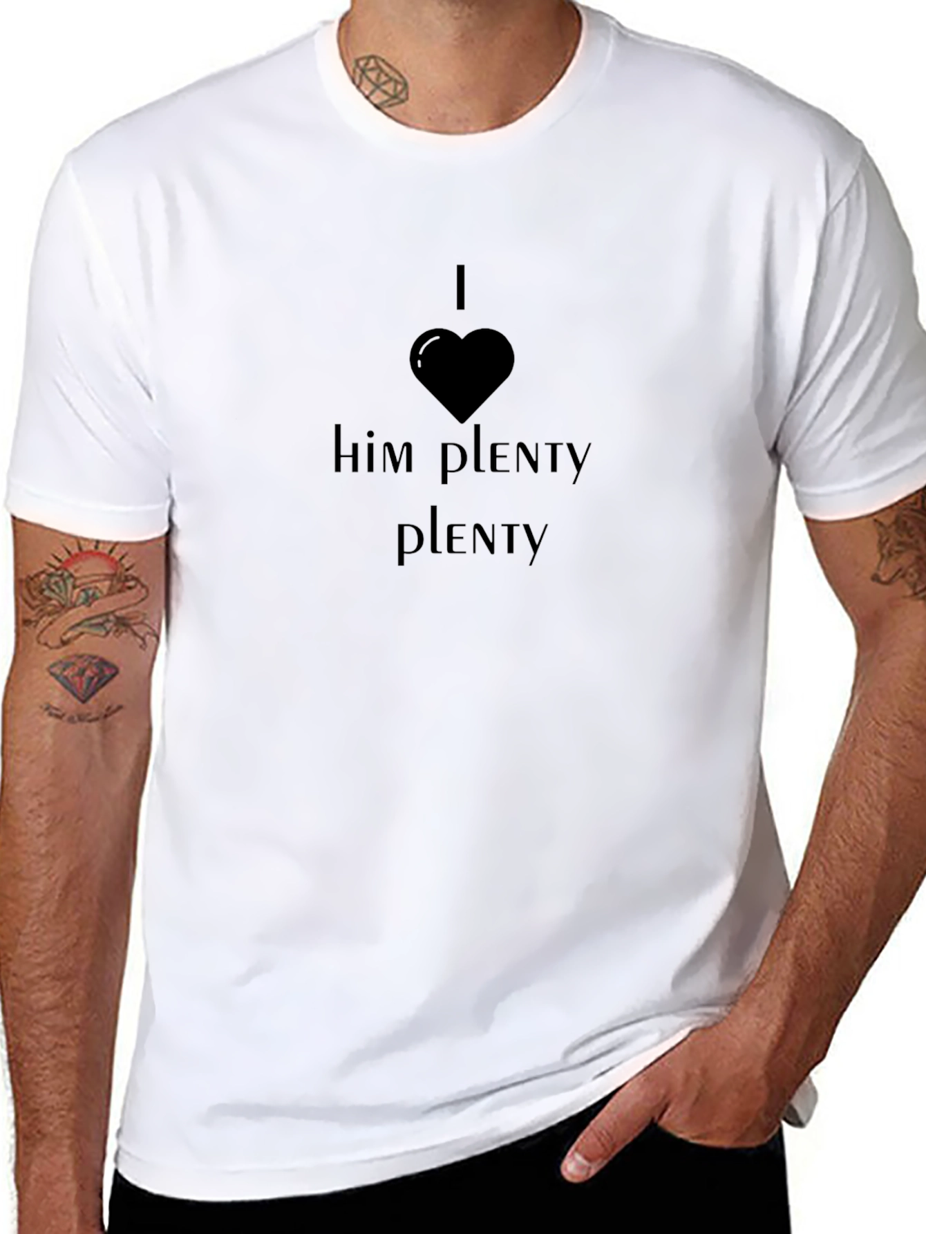 I Heart Him Plenty T-Shirt