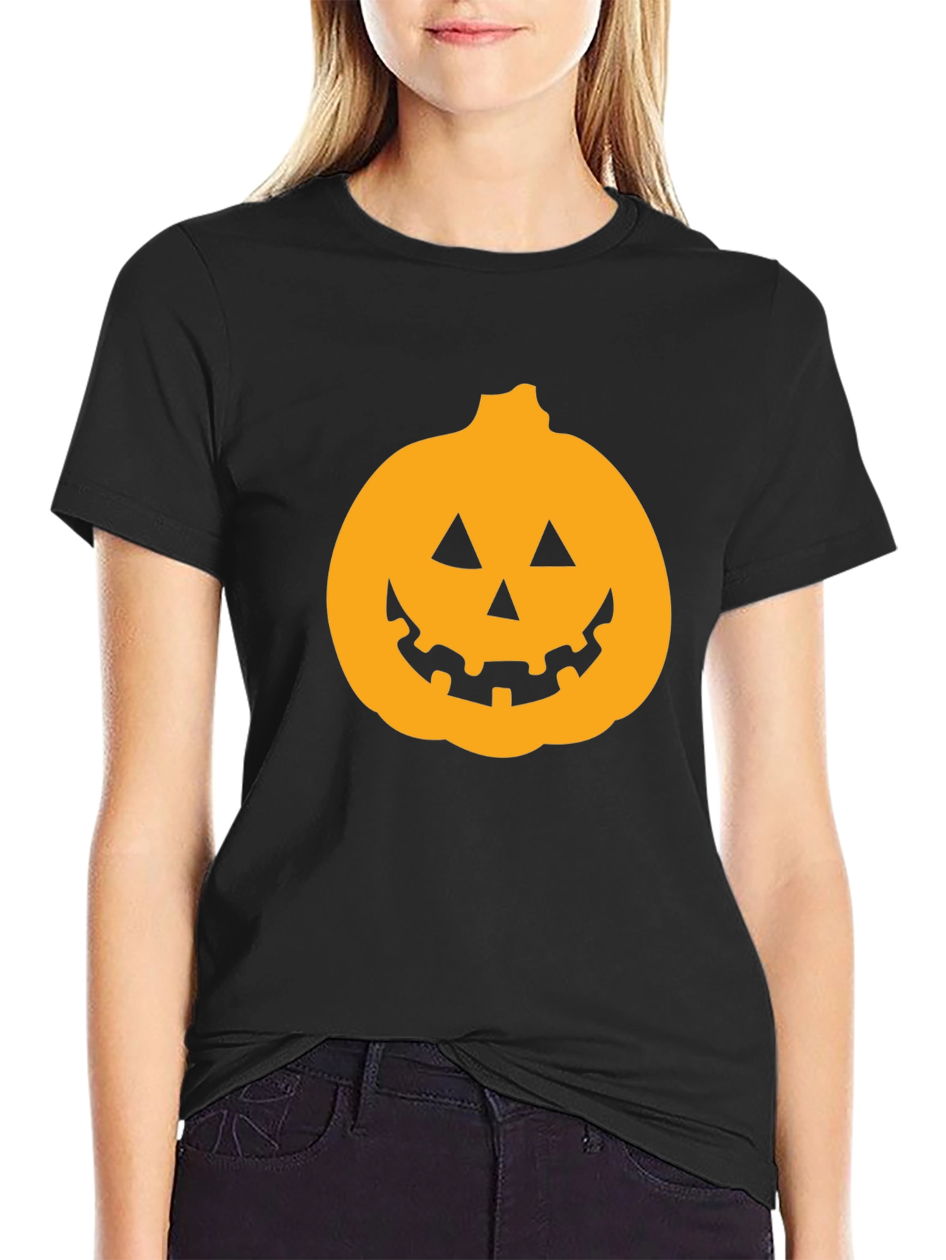 Halloween Pumpkin Graphic Tee