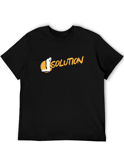 Solution Prayer Black T-Shirt