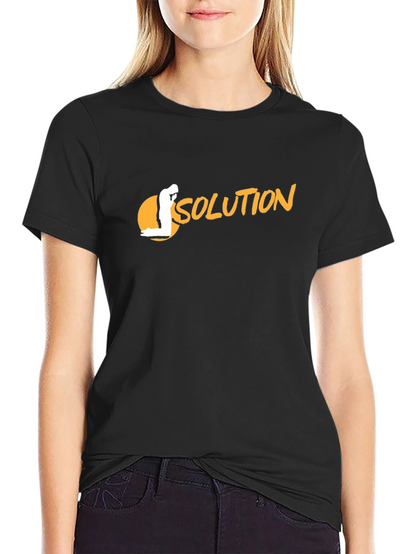 Solution Prayer Black T-Shirt