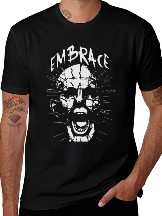 Embrace Horror Graphic T-Shirt - Unisex Black Tee