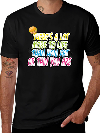 Inspirational Graphic Tee - Fat or Thin