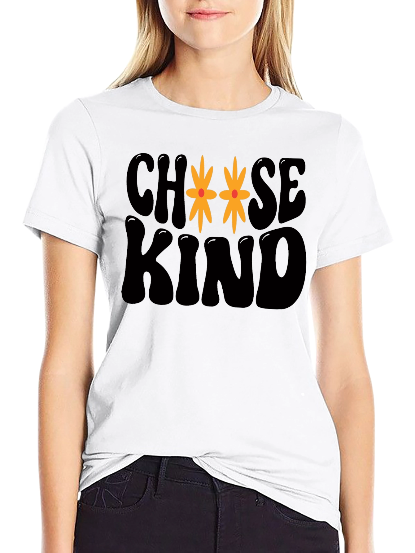 Choose Kind Graphic Tee - Black
