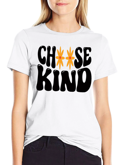 Choose Kind Graphic Tee - Black