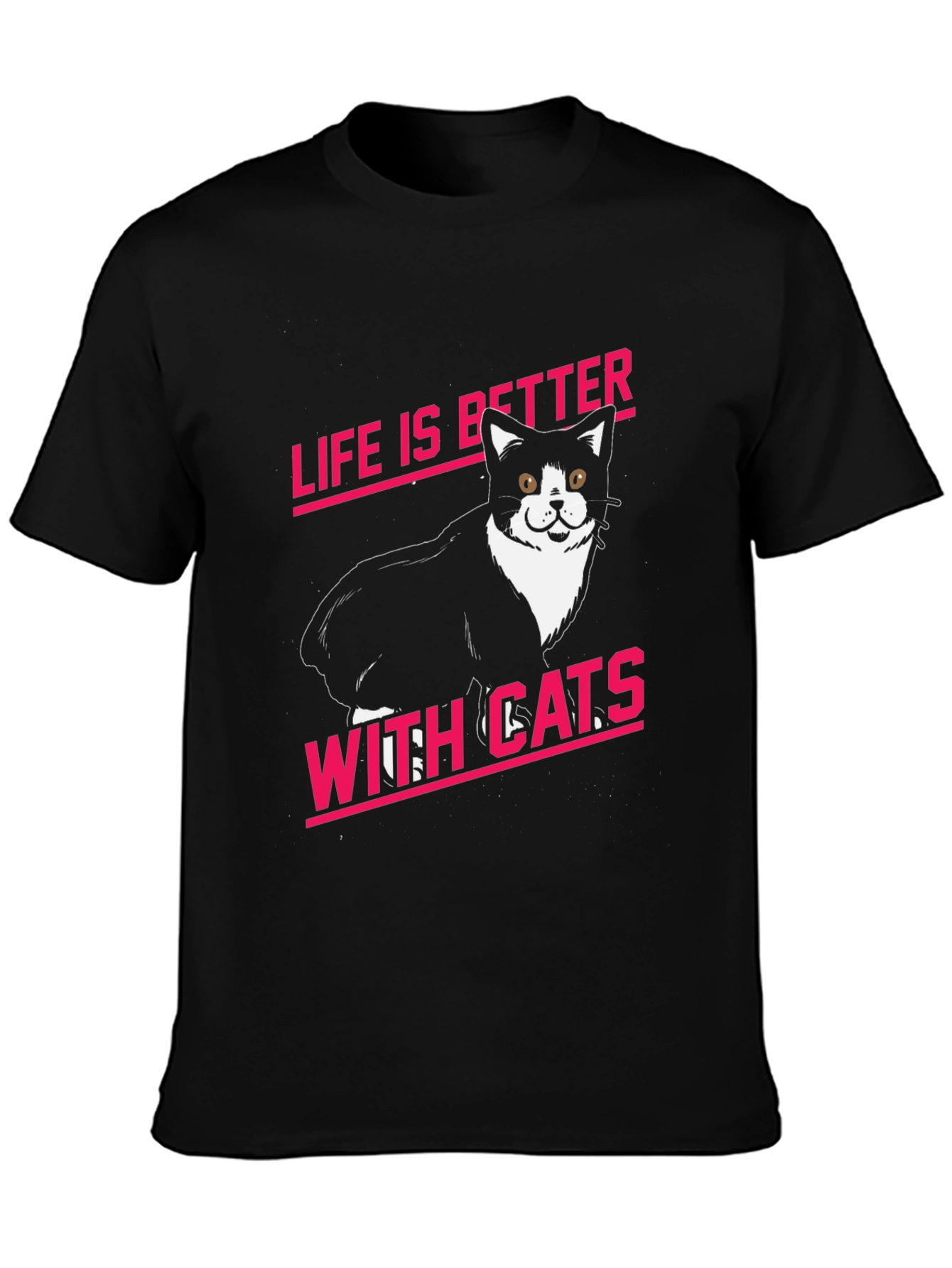 Life is Better With Cats Graphic Tee