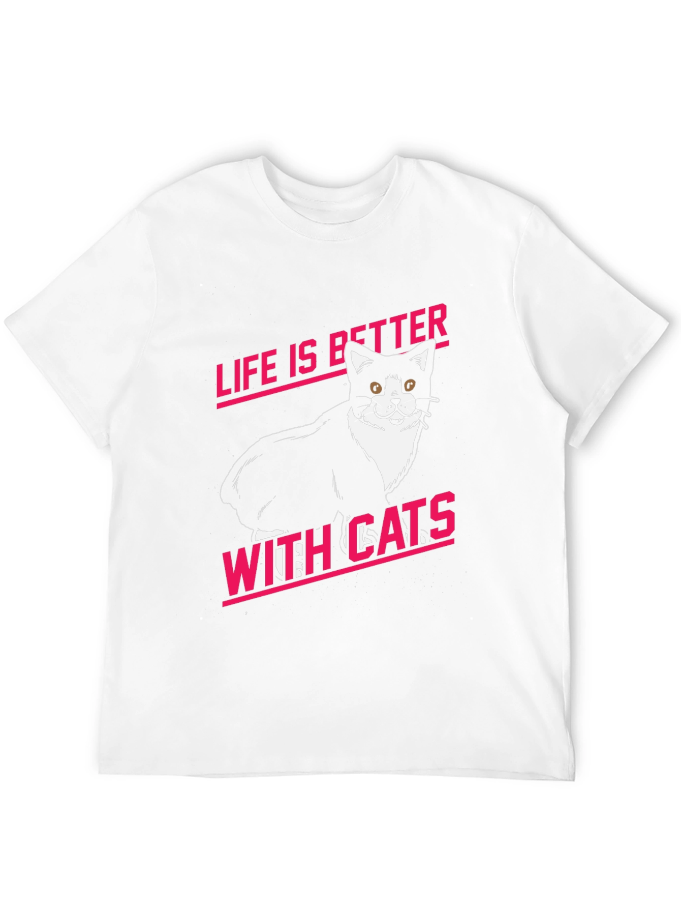 Life is Better With Cats Graphic Tee