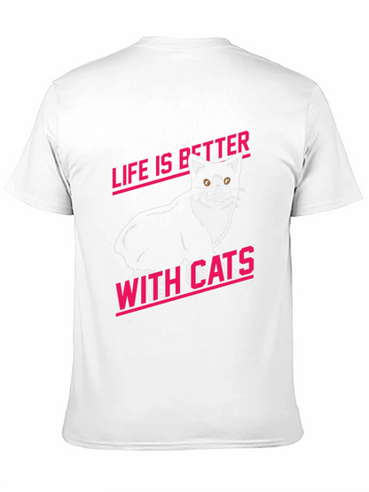 Life is Better With Cats Graphic Tee
