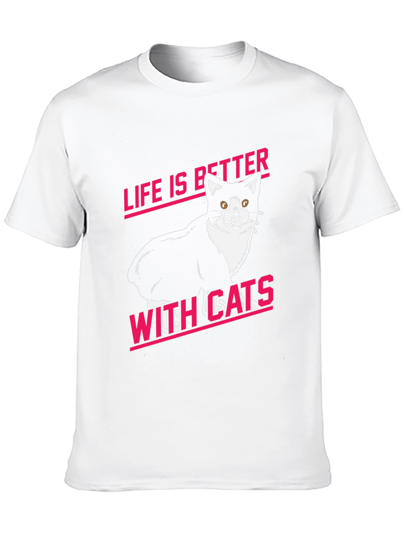 Life is Better With Cats Graphic Tee