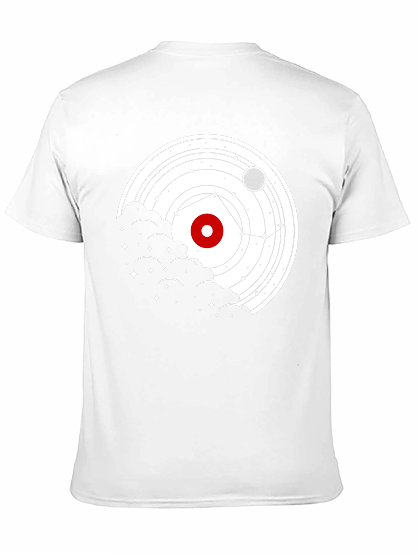 Cosmic Orbit T-Shirt - Celestial Graphic Tee