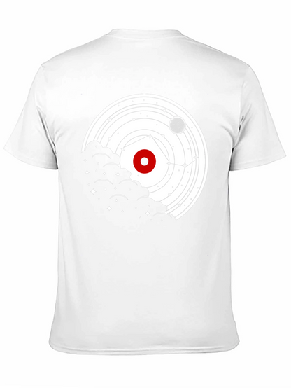 Cosmic Orbit T-Shirt - Celestial Graphic Tee