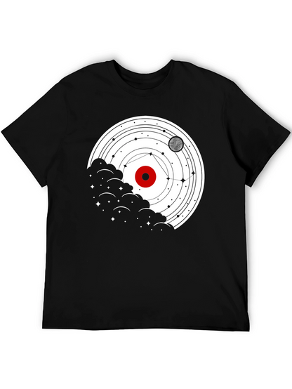 Cosmic Orbit T-Shirt - Celestial Graphic Tee
