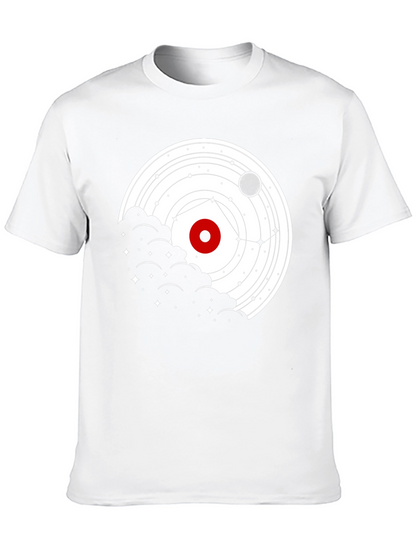 Cosmic Orbit T-Shirt - Celestial Graphic Tee