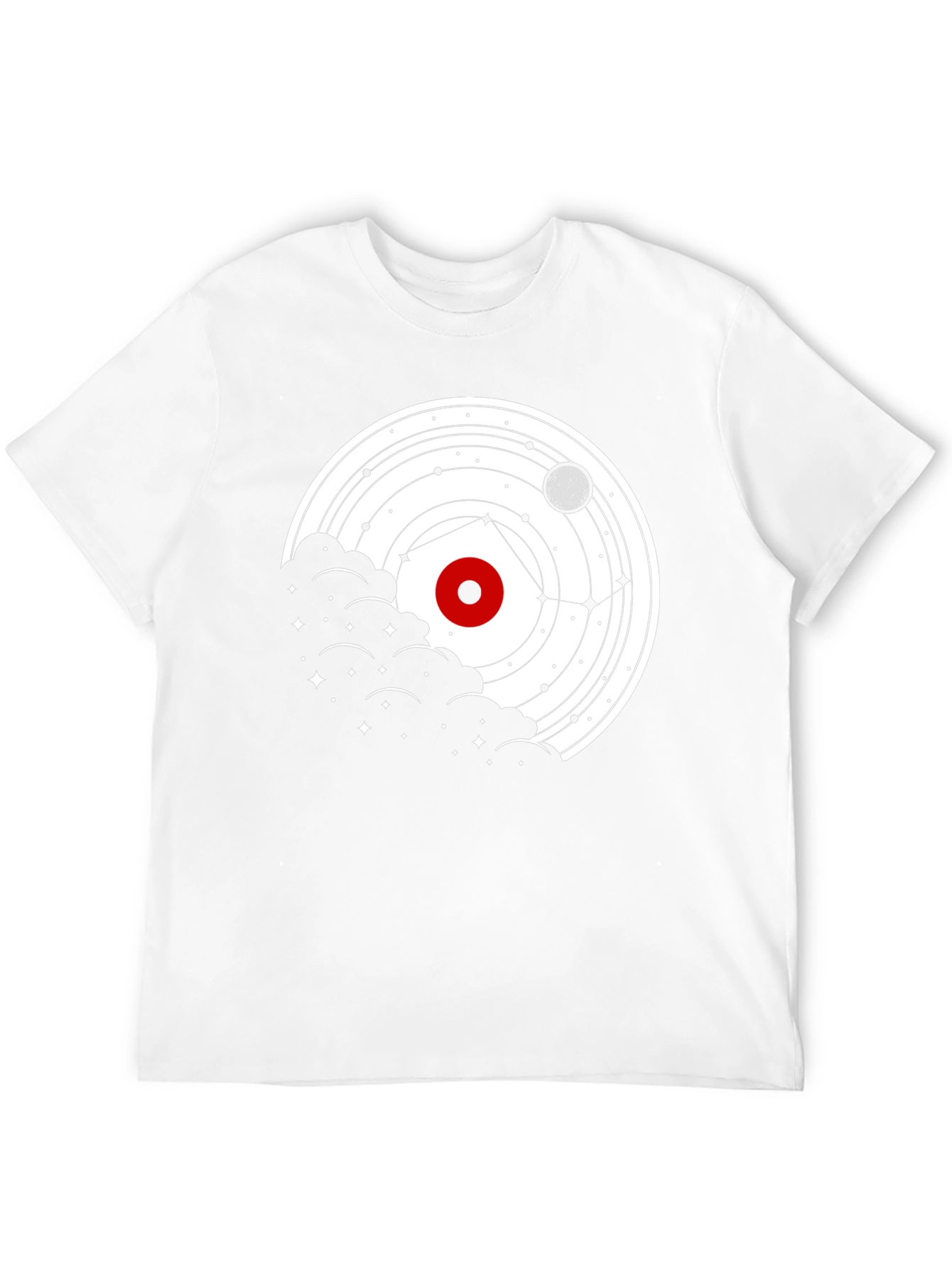 Cosmic Orbit T-Shirt - Celestial Graphic Tee