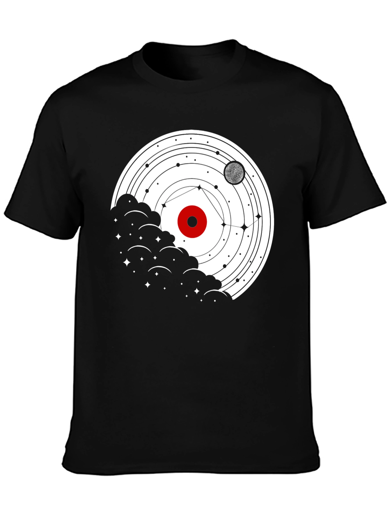 Cosmic Orbit T-Shirt - Celestial Graphic Tee