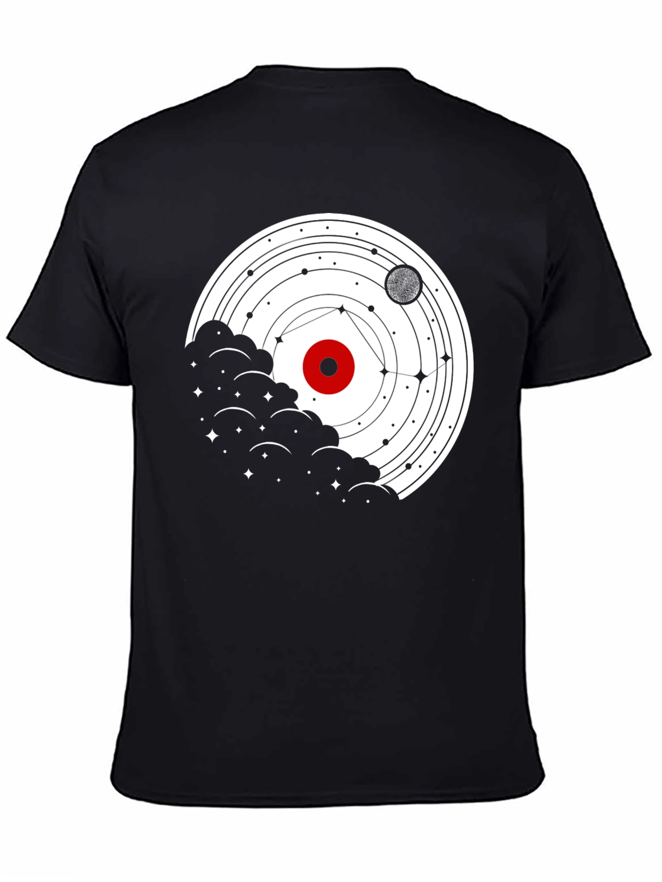 Cosmic Orbit T-Shirt - Celestial Graphic Tee