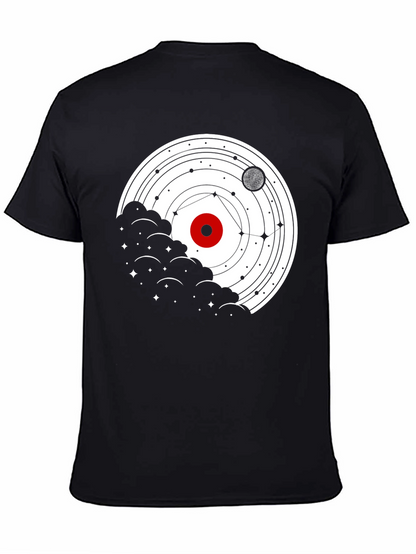 Cosmic Orbit T-Shirt - Celestial Graphic Tee