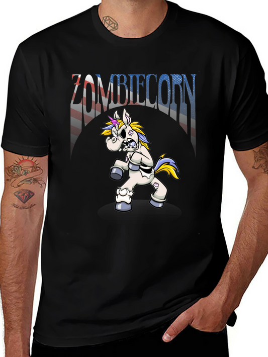 Zombiecorn Graphic Tee - Funny Unicorn T-Shirt