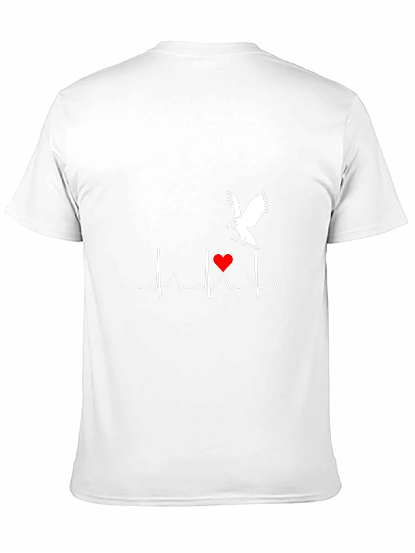 Heartbeat Eagle Graphic T-Shirt