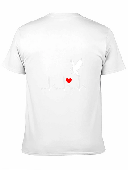 Heartbeat Eagle Graphic T-Shirt