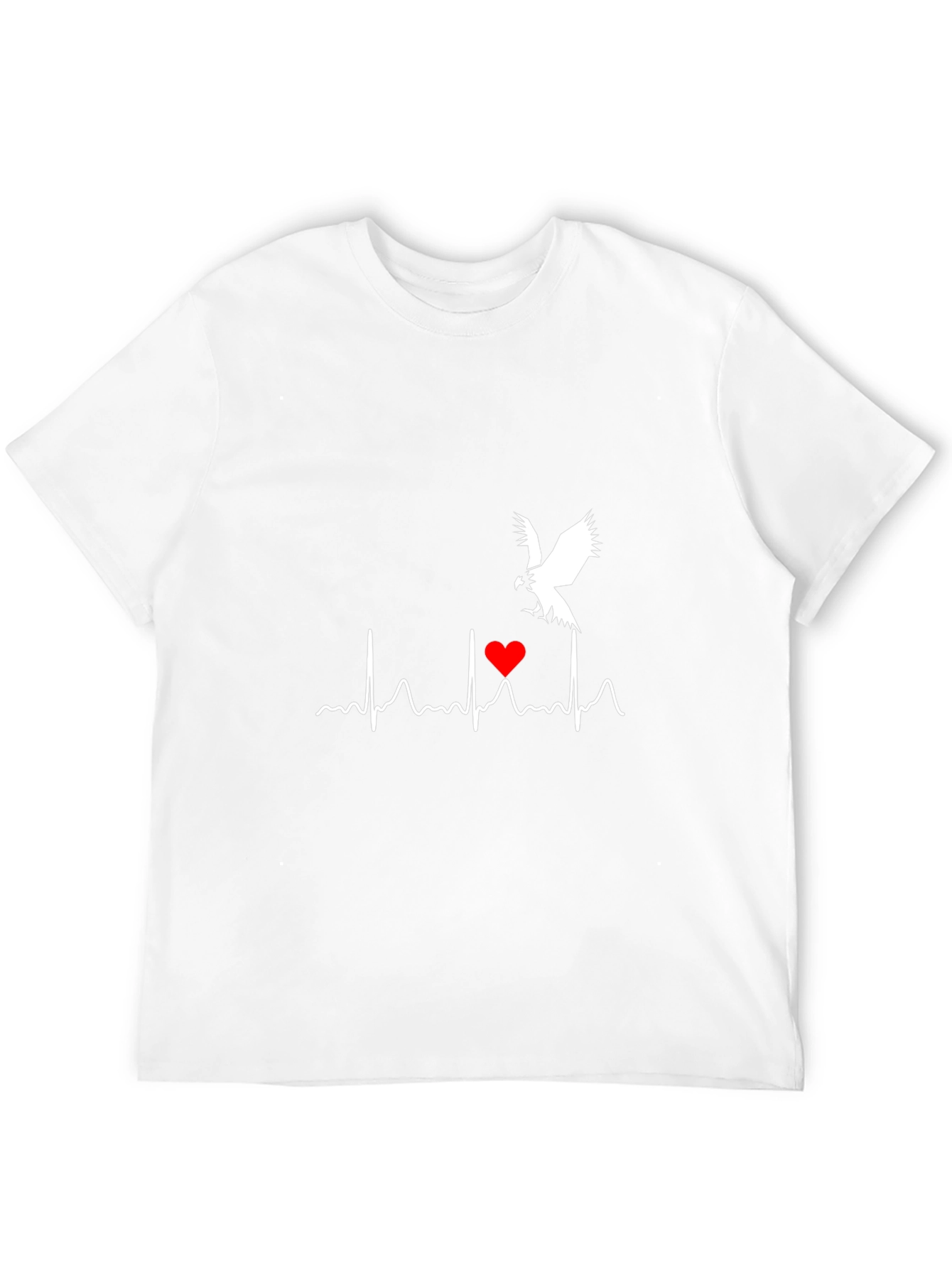 Heartbeat Eagle Graphic T-Shirt