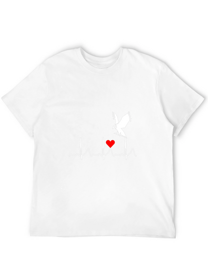 Heartbeat Eagle Graphic T-Shirt