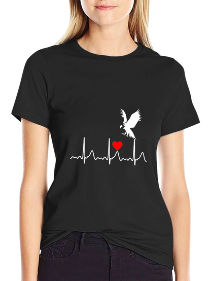 Heartbeat Eagle Graphic T-Shirt
