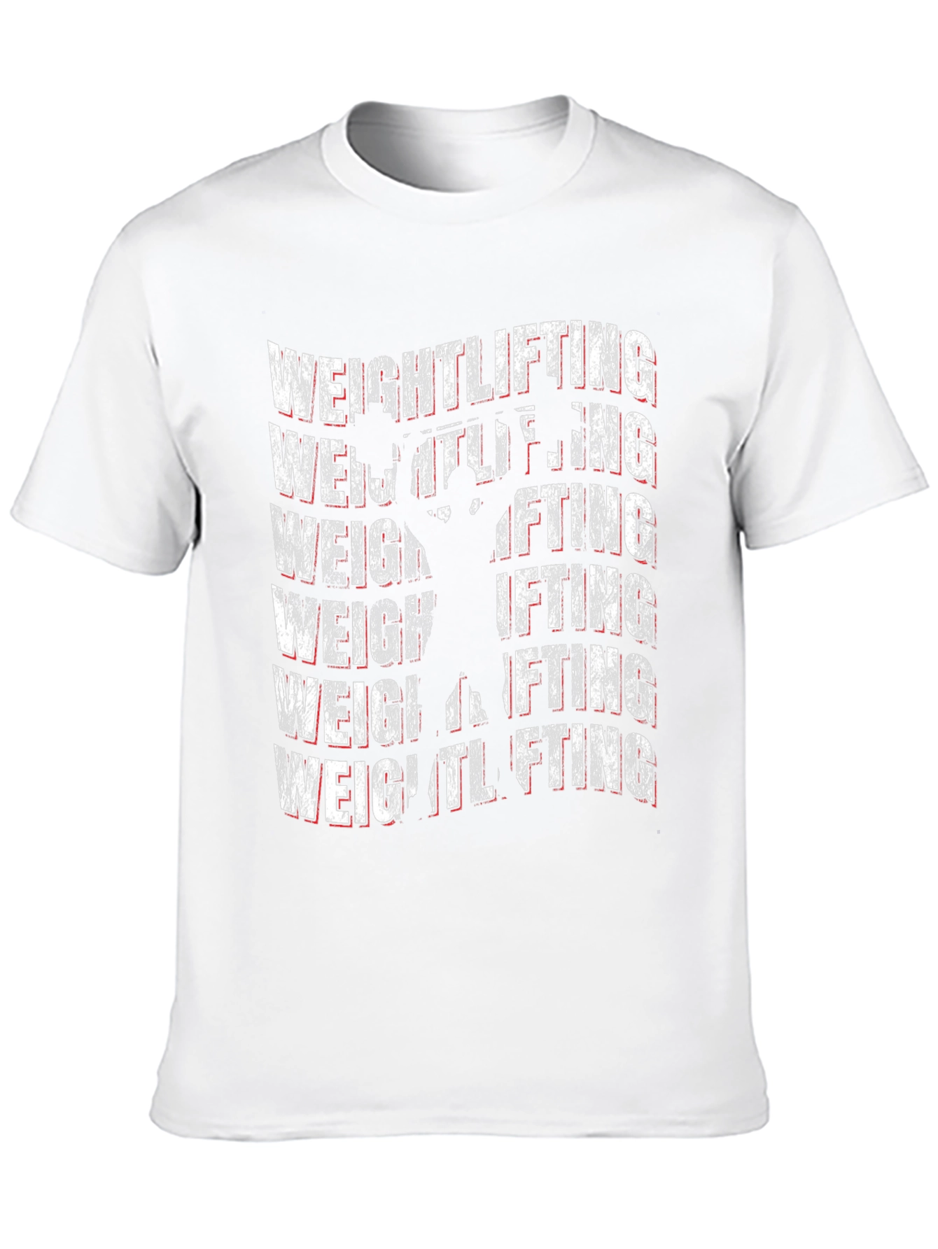 Weightlifting T-Shirt - Black Gym Workout Tee