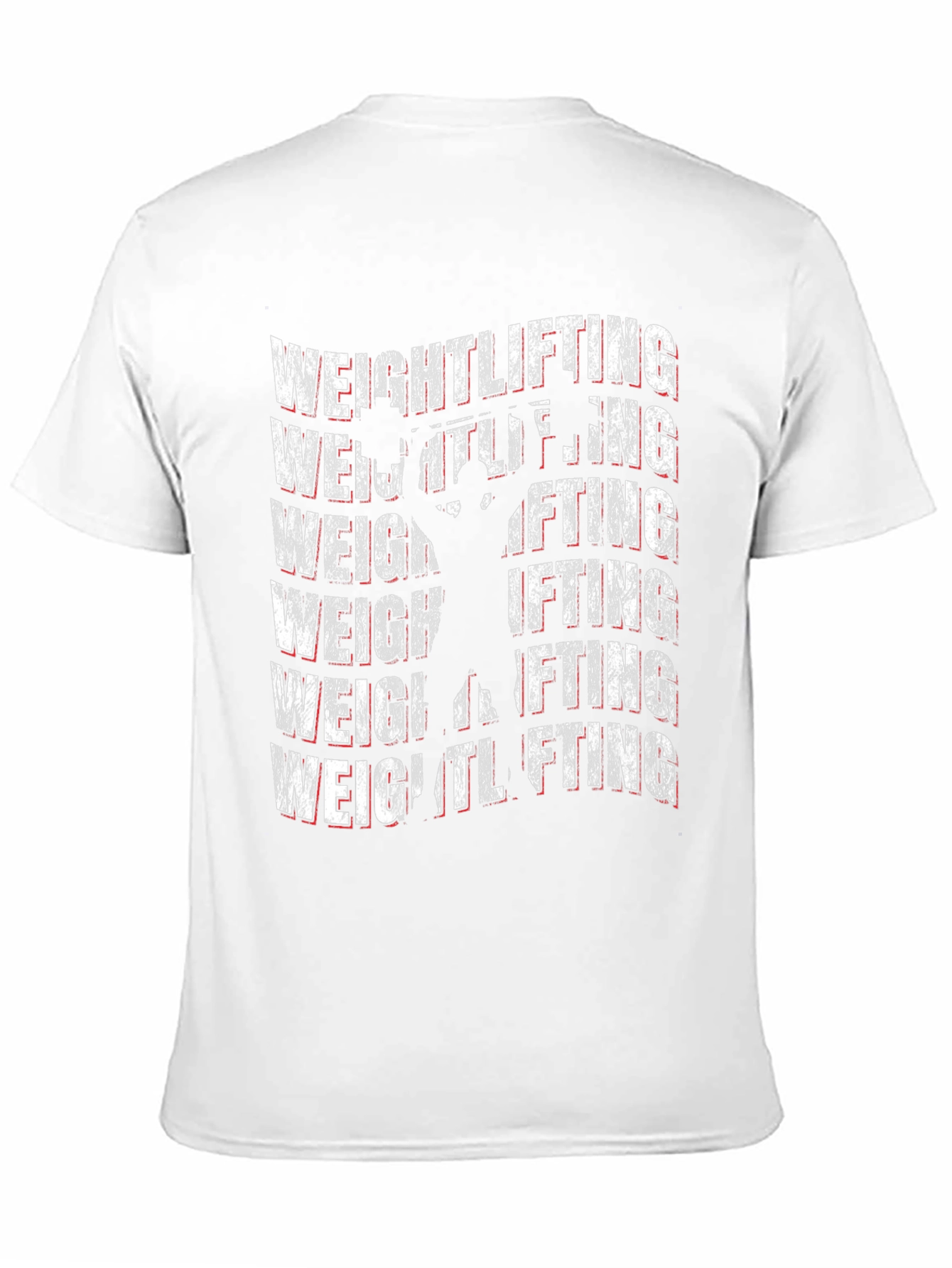 Weightlifting T-Shirt - Black Gym Workout Tee