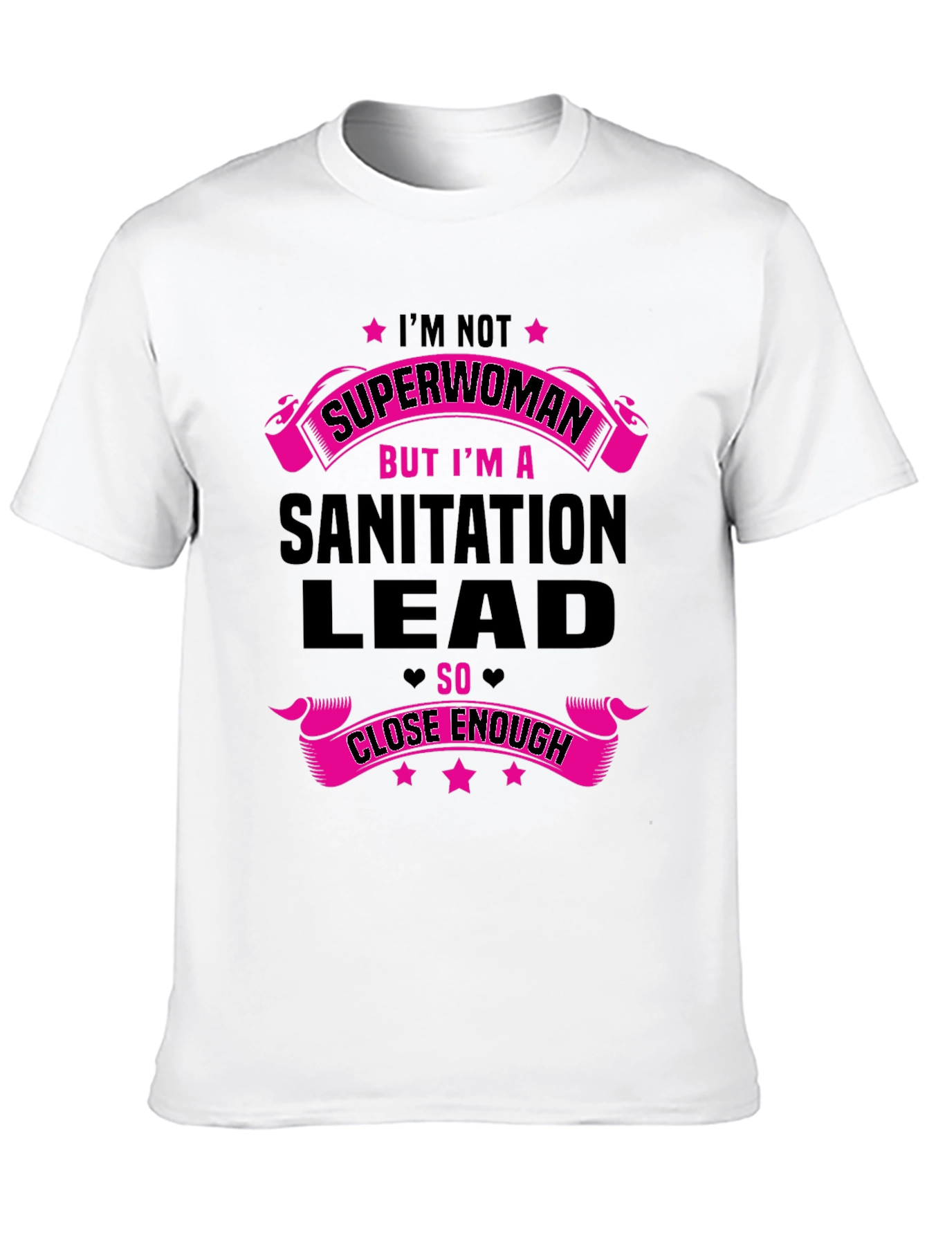Sanitation Lead Superwoman T-Shirt