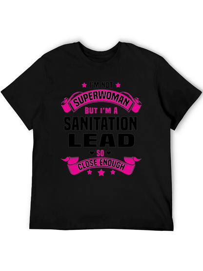 Sanitation Lead Superwoman T-Shirt