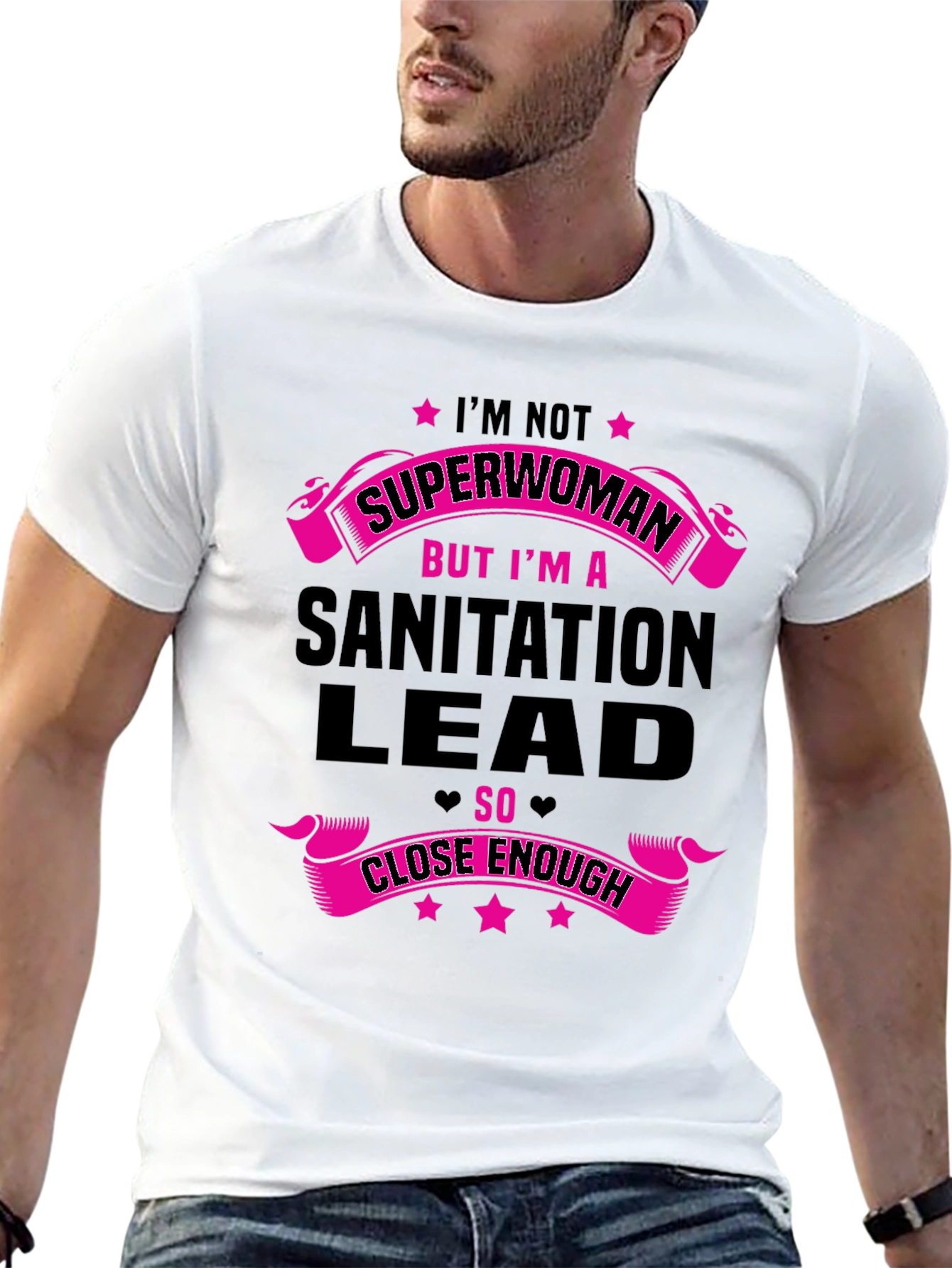 Sanitation Lead Superwoman T-Shirt
