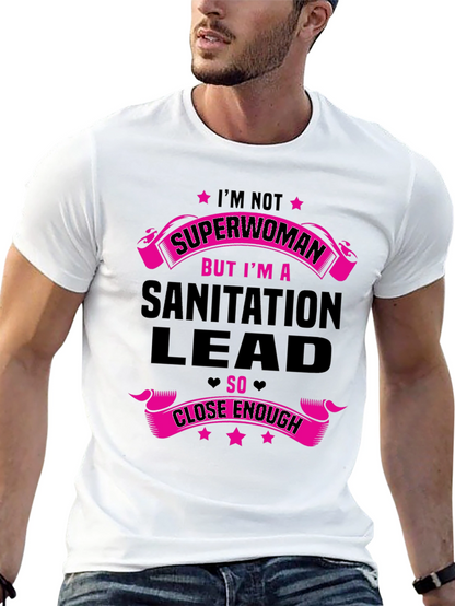 Sanitation Lead Superwoman T-Shirt