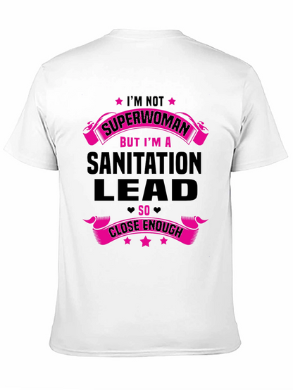Sanitation Lead Superwoman T-Shirt
