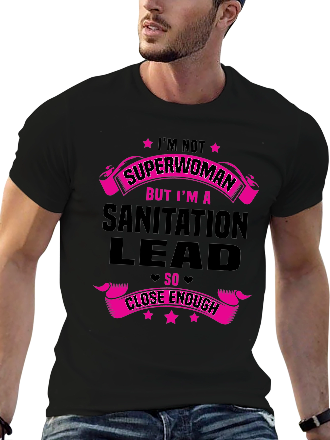 Sanitation Lead Superwoman T-Shirt